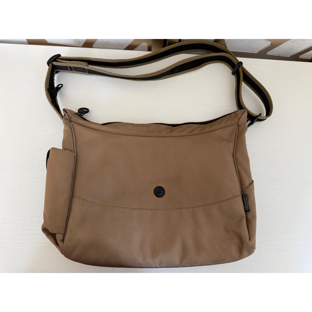 Pacsafe Citysafe 200 Anti-Theft Messenger Bag Khaki Nylon eXomesh Travel Hobo